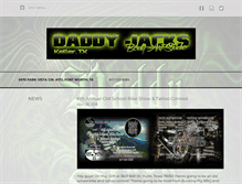 Tablet Screenshot of daddyjackstattoos.com